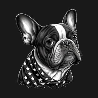 French Bulldog 4th of July T-Shirt