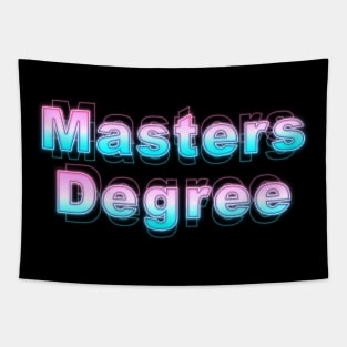 Masters Degree Tapestry