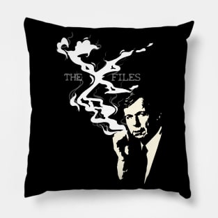 the cigarette smoking man Pillow