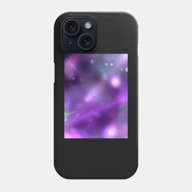Purple Stage Lighting Background Phone Case by Sophprano