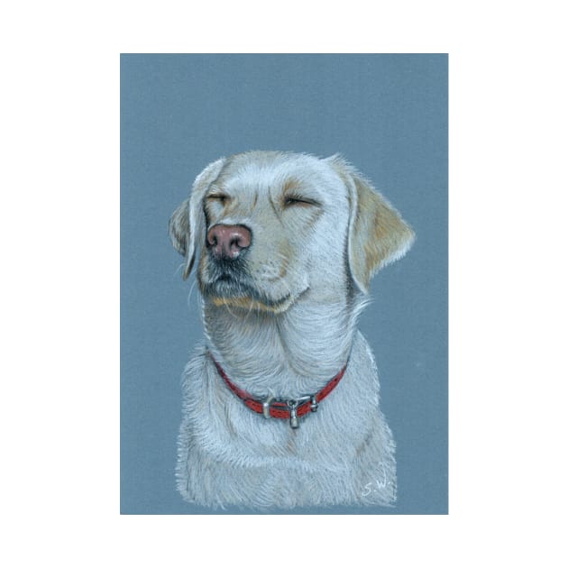 Happy Retreiver by Sandra Warmerdam