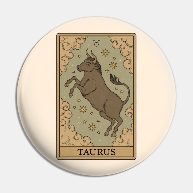 Taurus Card Pin by thiagocorrea