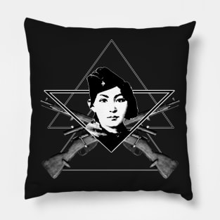 The Sniper (triangle) Pillow