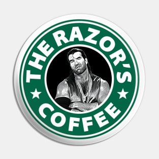 The Razor's Coffee Pin