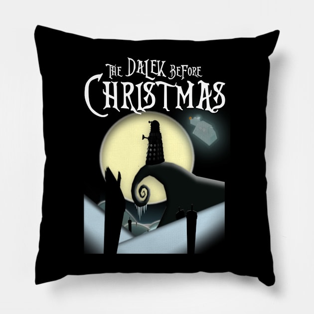 The Dalek Before Christmas Pillow by tone