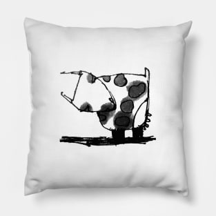 Funny cow Pillow