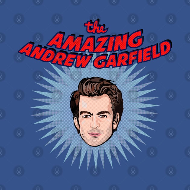 The Amazing Andrew Garfield (with sunburst) by FanboyMuseum