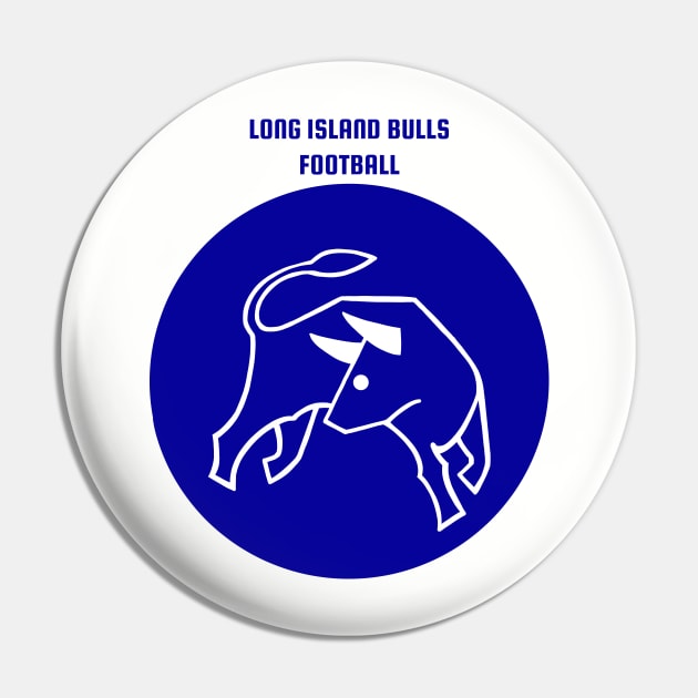 Defunct Long Island Bulls Football 1969 Pin by LocalZonly