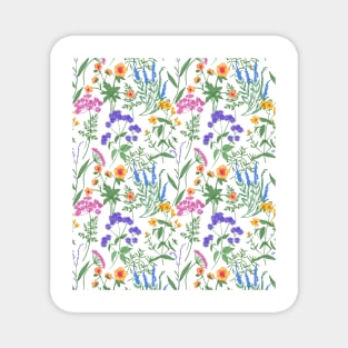 Wild Flowers Magnet