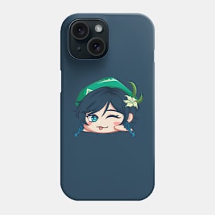 chibi venti genshin fanart Phone Case