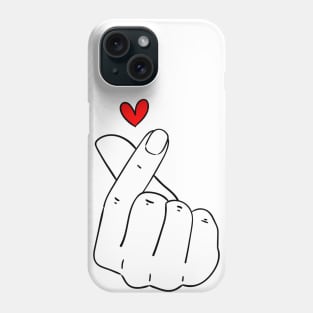 K-Pop Finger Heart Phone Case