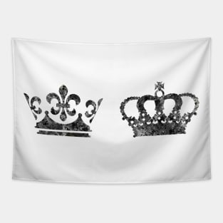 King and Queen Crown Tapestry