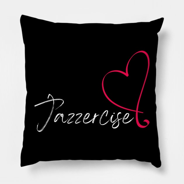 Love Jazzercise Pillow by Tea Time Shop