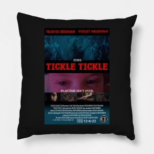 TICKLE TICKLE | Movie Poster | Horror Parody Pillow