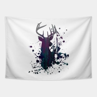 Ink Deer Tapestry