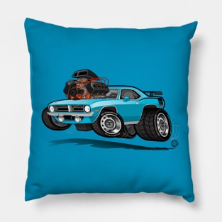 70 Hemi Cuda Engine Pillow