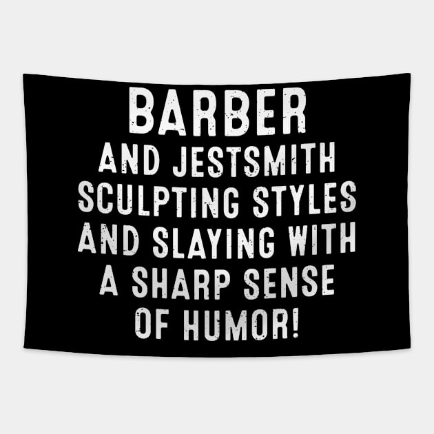 Barber Tapestry by trendynoize