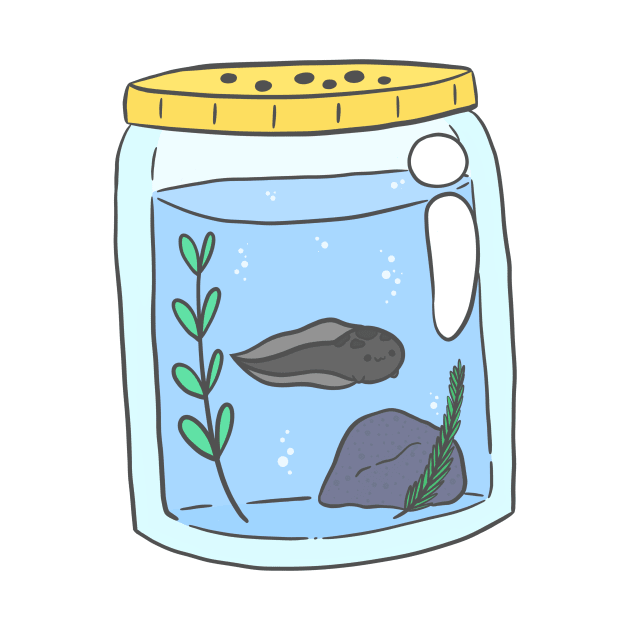 Tadpole in a jar by IcyBubblegum