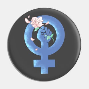 Proud Feminist Pin