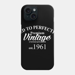 Aged To Perfection Vintage UK 1961 Phone Case