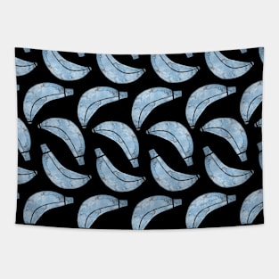 Banana Pattern - Blue Tapestry