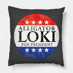 AlligatorLoki For President Pillow