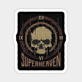 Superheaven Vintage Skull Magnet