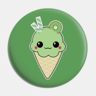 Kawaii Ice Cream Pin