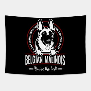 BELGIAN MALINOS THE BEST FRIEND Tapestry