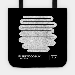 Fleetwood Mac / Minimalist Style Graphic Fan Artwork Design Tote