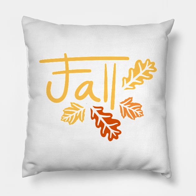 Chill in Fall Pillow by designdaking