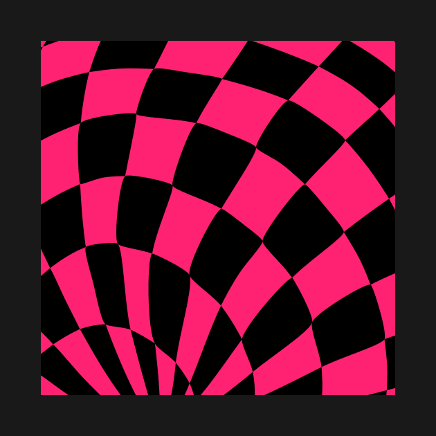 Pink and Black Checkers by taoistviking