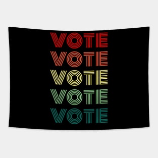 Vote Vintage Retro Design, Election for American President Tapestry