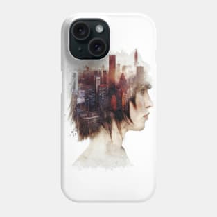 Lady City Phone Case