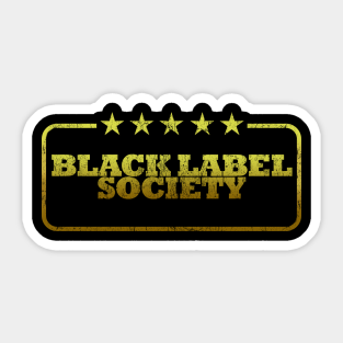 Black Label Society Stickers for Sale | TeePublic