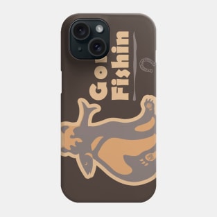 Gone Fishin Bear Phone Case