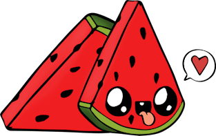 Charming watermelon Magnet