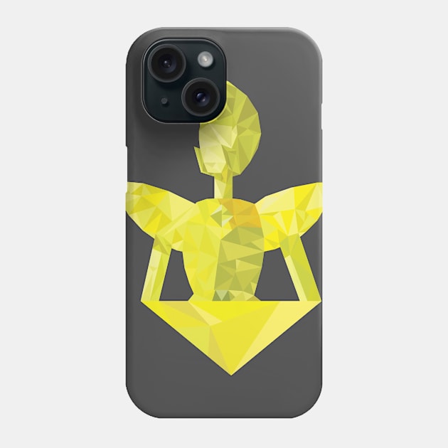 Yellow Diamond Phone Case by Hillier