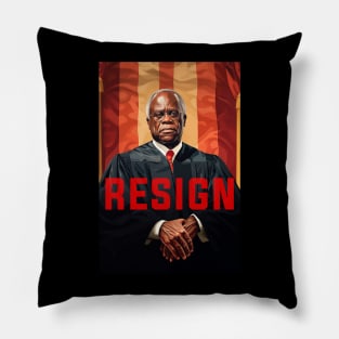 Clarence Thomas Resign from Supreme Court Pillow