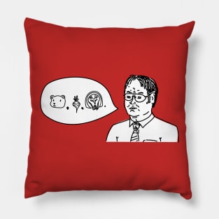 Bears, Beets, Battlestar Galactica Pillow