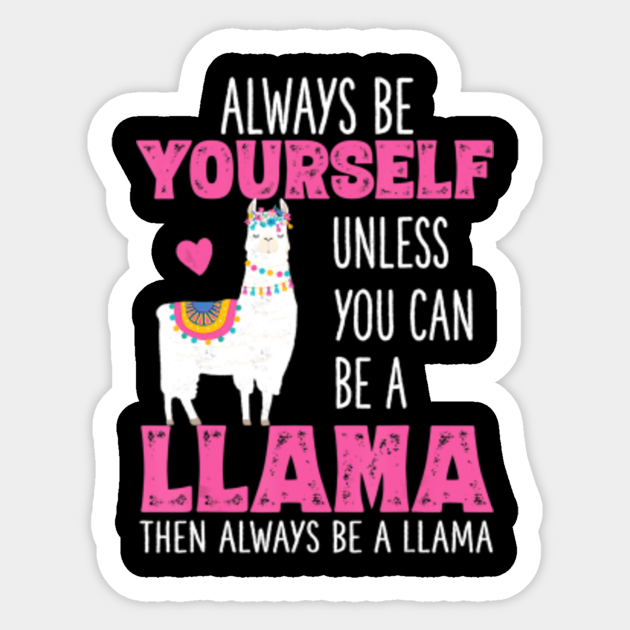 girls llama shirt