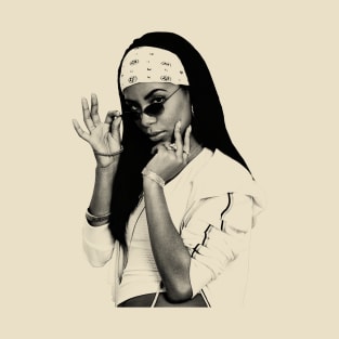 Aaliyah // Vintage Style T-Shirt