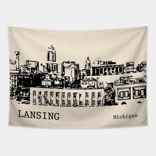 Lansing Michigan Tapestry