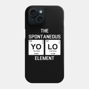 The Elements Of Life - Spontaneous Phone Case