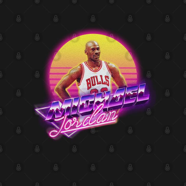 Michael Jordan [Retrowave] by gtr