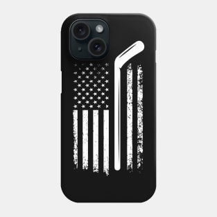 USA Hockey flag t shirt Phone Case