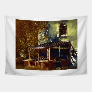 Quaint Cafe Tapestry