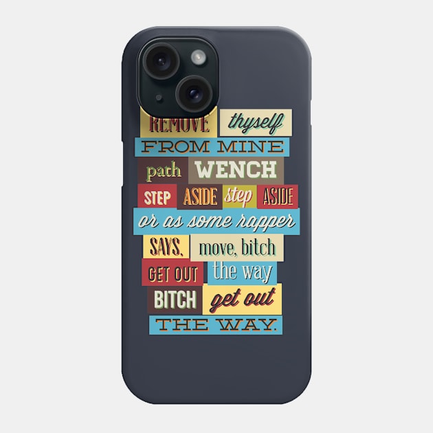 Language Phone Case by Verboten