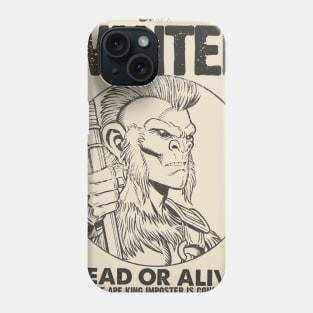 WANTED PALE POSTER Phone Case