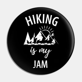 Mountains Hiking Pin